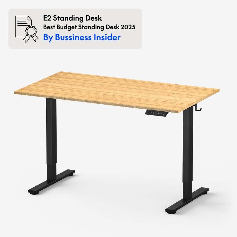 Rectangular Electric Height Adjustable Standing Desk | FlexiSpot
